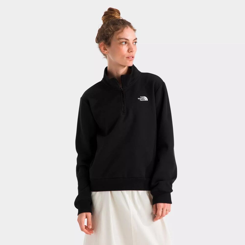 WOMEN'S THE NORTH FACE SIMPLE DOME QUARTER-ZIP SWEATSHIRT X-Large
